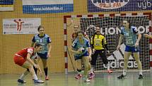 DHK Zora Olomouc – DHC Slavia Praha 24:25 (14:14).