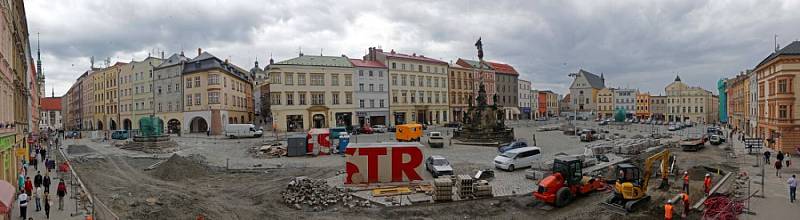Rekonstrukce Dolního náměstí v Olomouci