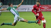 Zleva Michal Šmíd z Bohemians a Šimon Falta z Olomouce