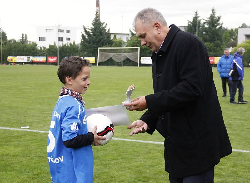 Nejlepší střelec turnaje mladších žáků Vladimir Mazal (Prostějov).