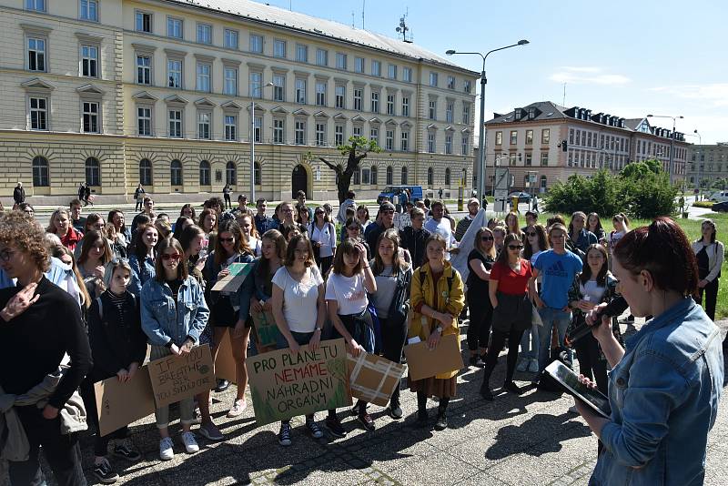 Studentská stávka Fridays for Future v Olomouci, 24. 5. 2019