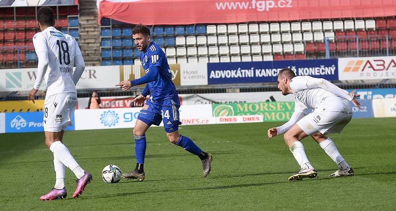 Fotografie ze zápasu 28. kola Fortuna Ligy mezi celky SK Sigma Olomouc a FC Viktoria Plzeň