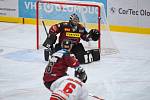 Utkání hokejové extraligy mezi HC Olomouc a HC Sparta Praha (4:0).