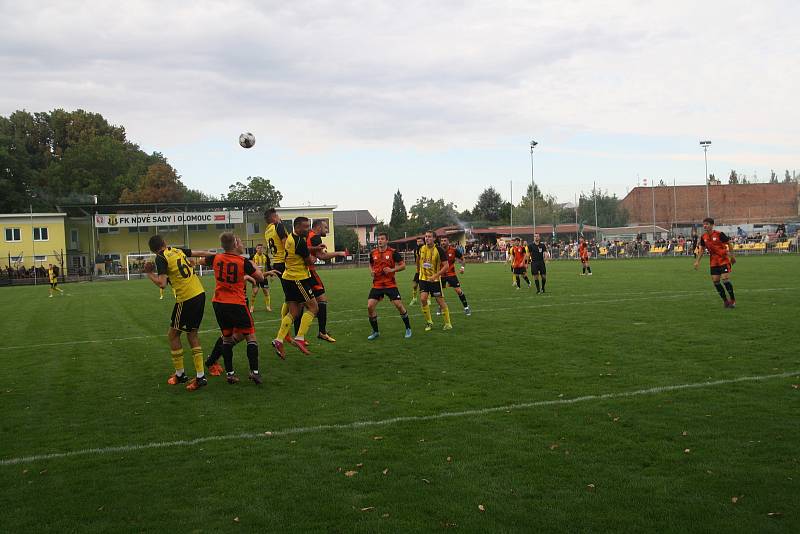 7. kolo divize E: FK Nové Sady - FK Šternberk