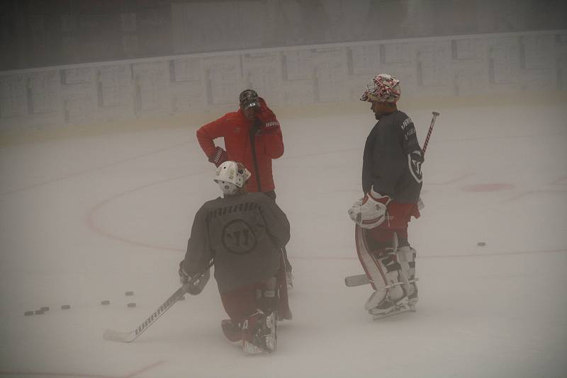 HC Olomouc - příprava na ledě