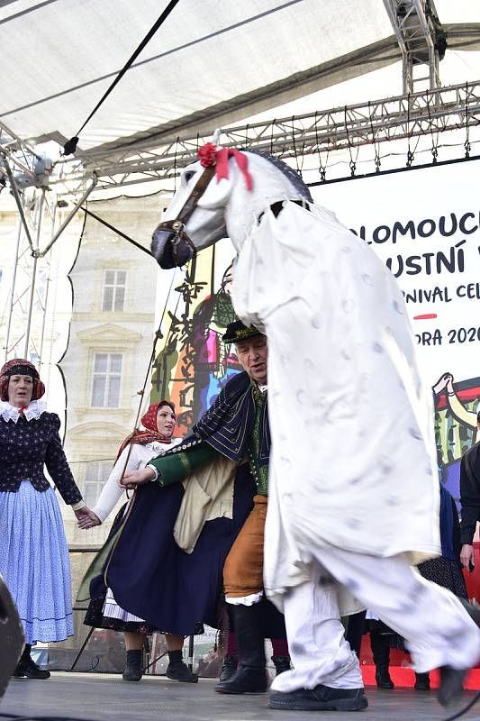 Masopustní veselí v Olomouci, 15. 2. 2020