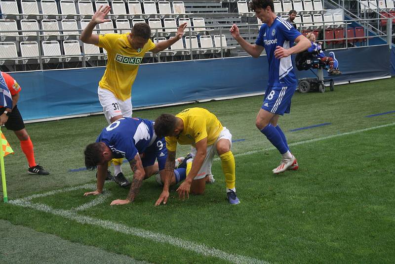 Fotografie ze zápasu 5. kola FNL mezi celky SK Sigma Olomouc B a MFK Karviná