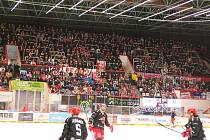 Atmosféra hokejového utkání Olomouc - Třinec, 28. prosince 2023