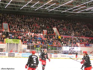 Atmosféra hokejového utkání Olomouc - Třinec, 28. prosince 2023