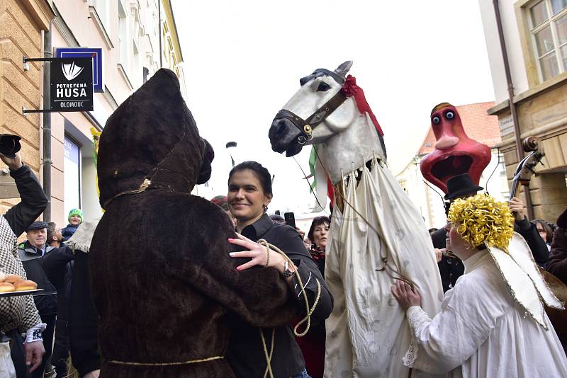 Masopustní veselí v Olomouci, 15. 2. 2020