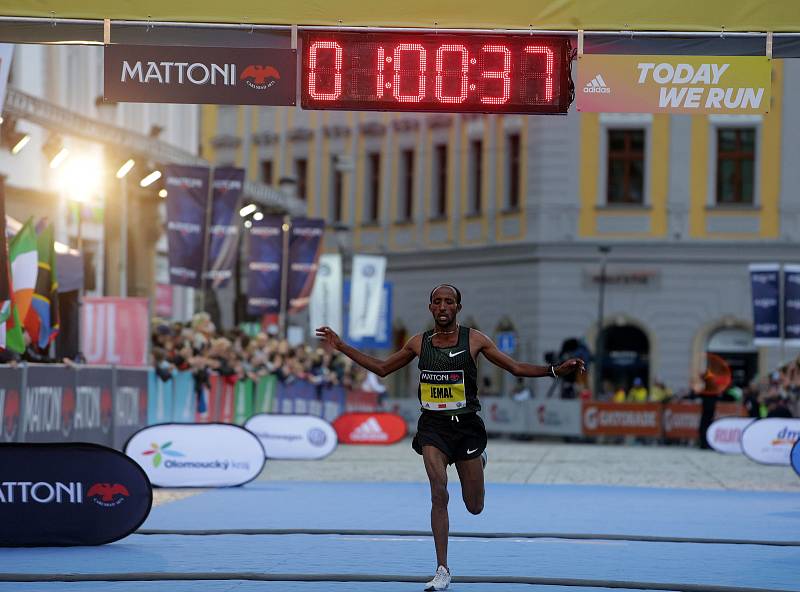 Olomoucký půlmaraton 2018: druhý v pořadí Jamal Yimer z Etiopie