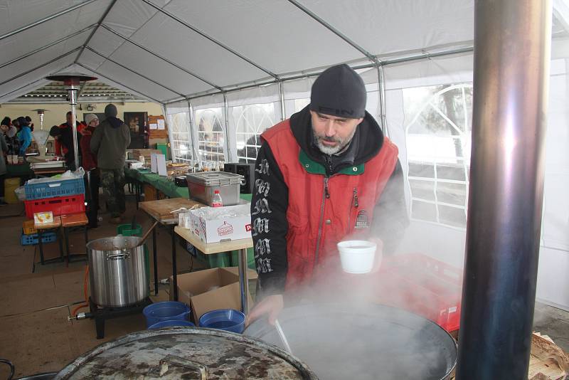 Zabijačkové hody v areálu restaurace Terasa na Poděbradech u Olomouce