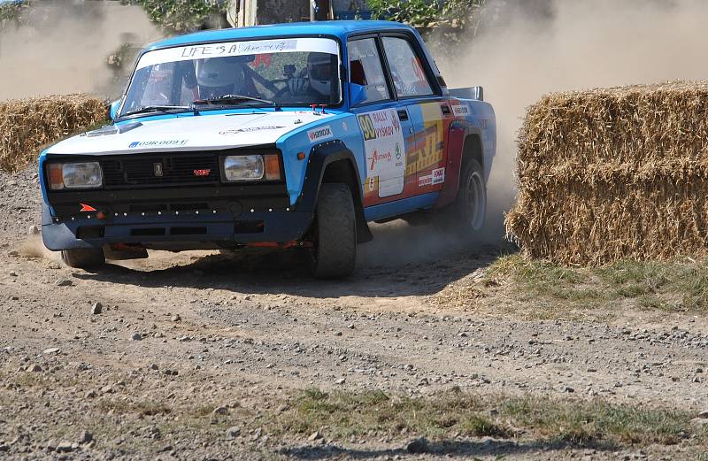 Lubomír Konšel a Ivan Horák na Rally Vyškov