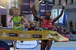Olomoucký půlmaraton 2018 - nejlepší žena Netsanet Gudeta (Etiopie)