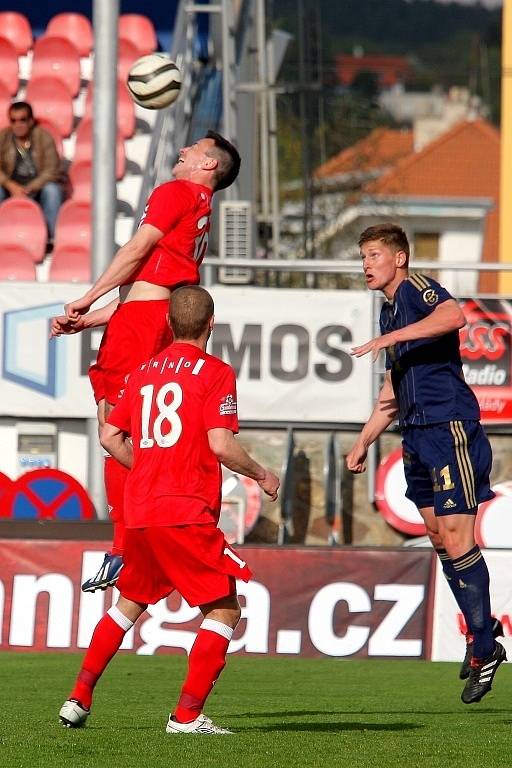 Zbrojovka Brno versus Sigma Olomouc.