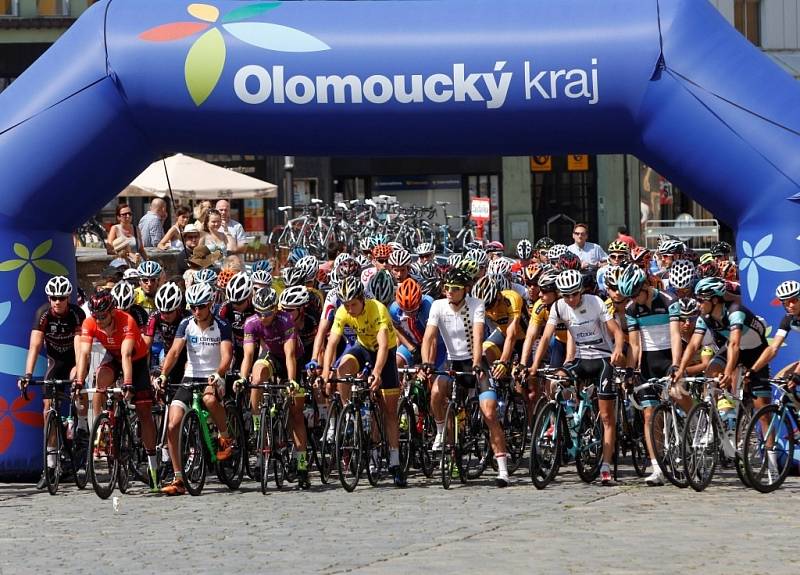 Čtvrtá etapa Czech Cycling Tour z Olomouce do Dolan