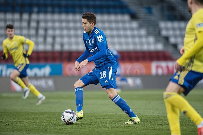 Sigma Olomouc - Fastav Zlín 1:1. Jiří Spáčil