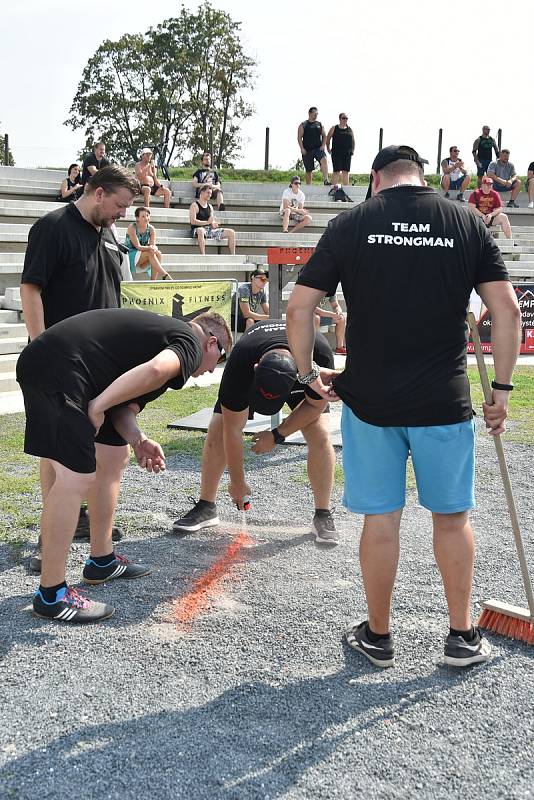 Soutěž strongmanů na Korunní pevnůstce v Olomouci, 24. 8. 2019