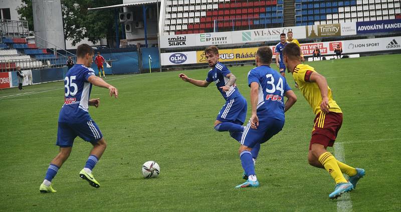 Fotografie ze zápasu FNL mezi celky SK Sigma Olomouc B a AC Sparta Praha B