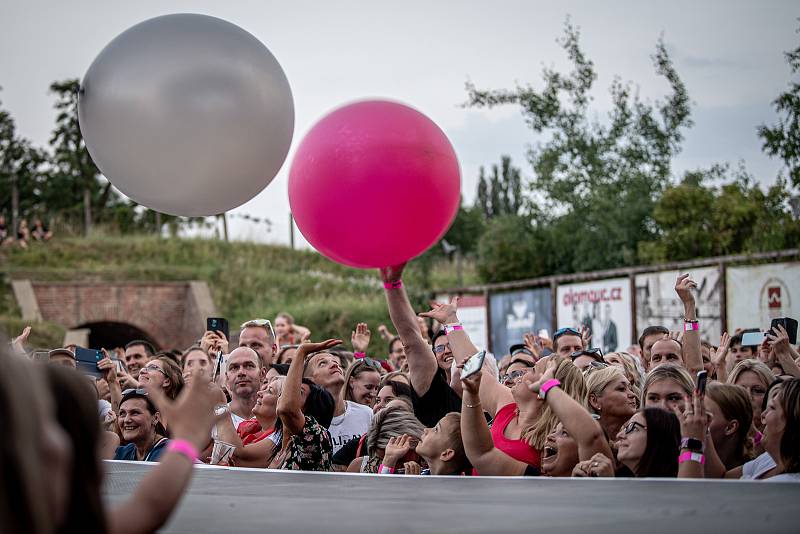 Koncert kapely Kryštof na Korunní pevnůstce v Olomouci, 24. července 2021