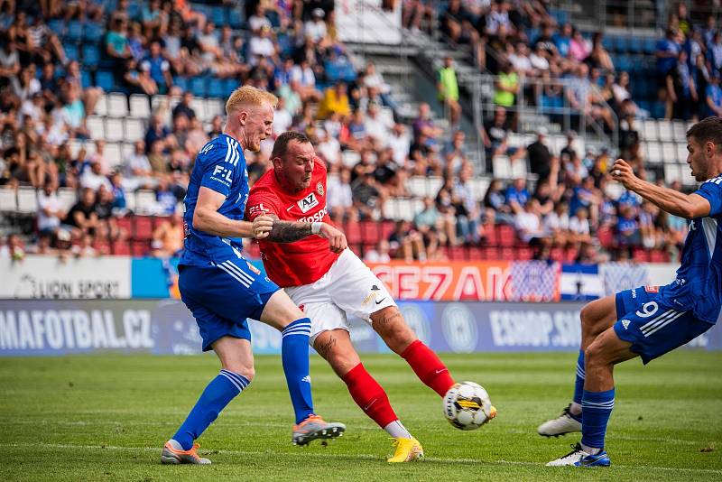 SK Sigma Olomouc - FC Zbrojovka Brno 0:2. Václav Jemelka