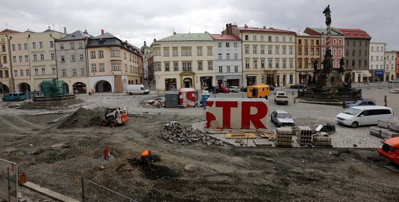 Rekonstrukce Dolního náměstí v Olomouci