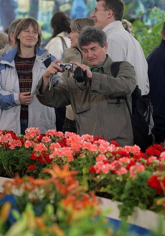 Jarní výstava Flora Olomouc v pavilonu A