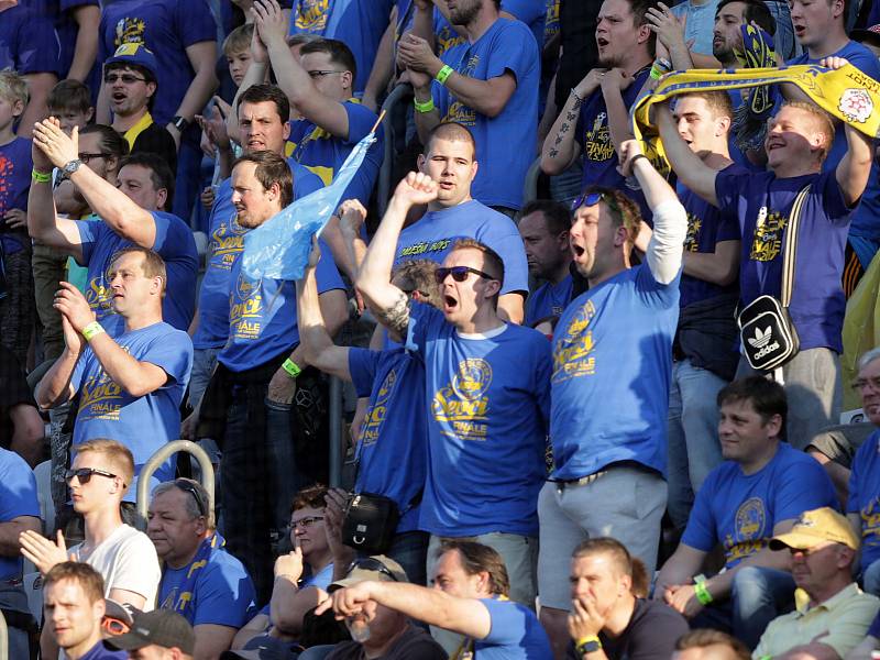 Fans Zlína na finále poháru v Olomouci