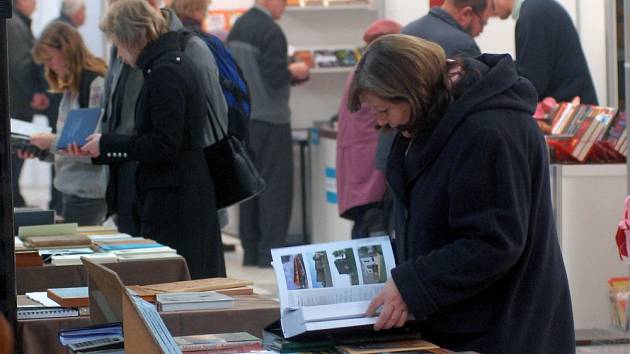 Veletrh Libri na olomouckém výstavišti.