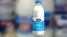 Olma stahuje z prodeje čerstvé mléko balené v PET lahvích s daty spotřeby 26. 10. - 30. 10. 2021. Ilustrační foto