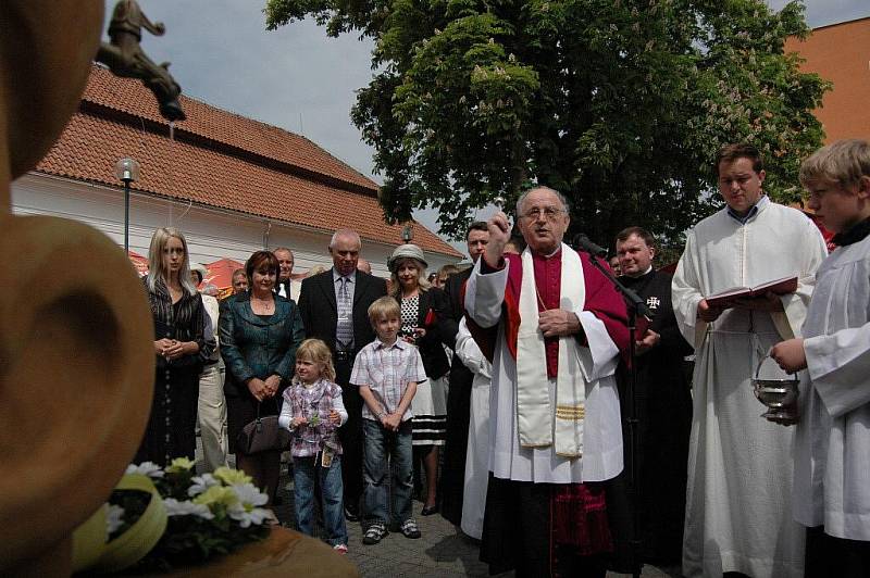 Svěcení pramene Jana Adama z Lichtenštejna ve Slatinicích