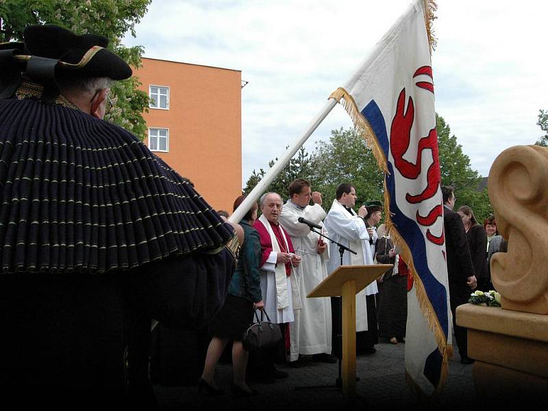 Svěcení pramene Jana Adama z Lichtenštejna ve Slatinicích