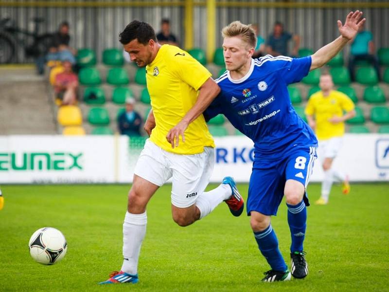 Hlučín vs. Sigma B (v modrém)