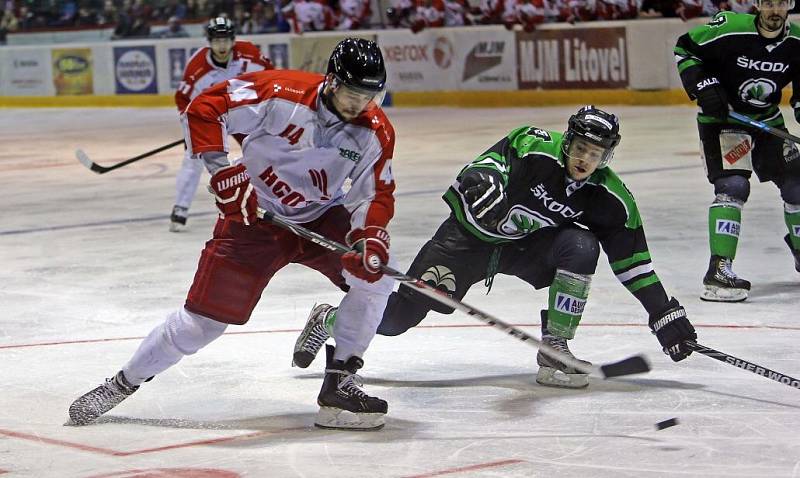 Předposlední kolo extraligové baráže Olomouc vs. Mladá Boleslav