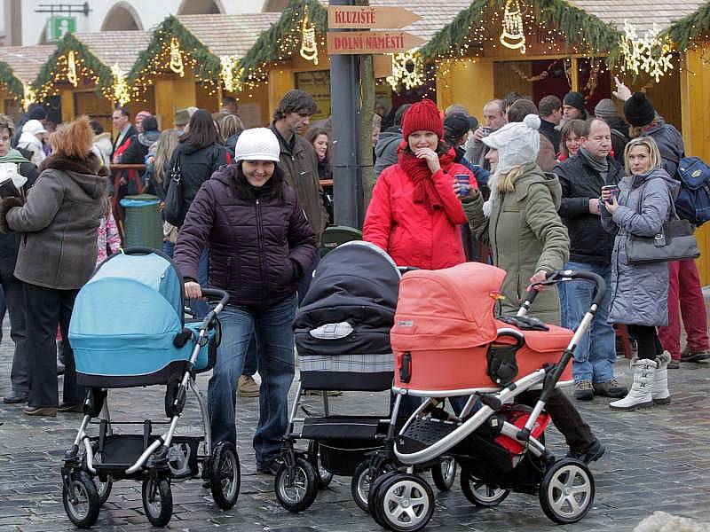 Vánoční trhy na olomouckém Horním náměstí