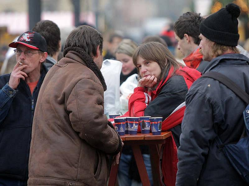 Vánoční trhy na olomouckém Horním náměstí