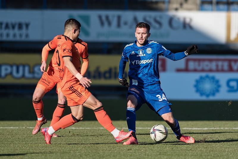 Fotbalisté Sigmy Olomouc porazili Mladou Boleslav 2:1.