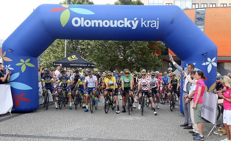 Start Czech Cycling Tour 2019 v Olomouci