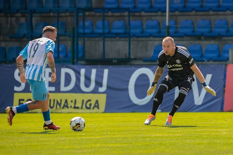 Fotografie z přípravného zápasu mezi celky FC Trinity Zlín a 1. SK Prostějov