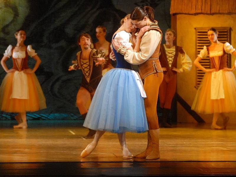 Romantický balet Giselle na scéně Moravského divadla.