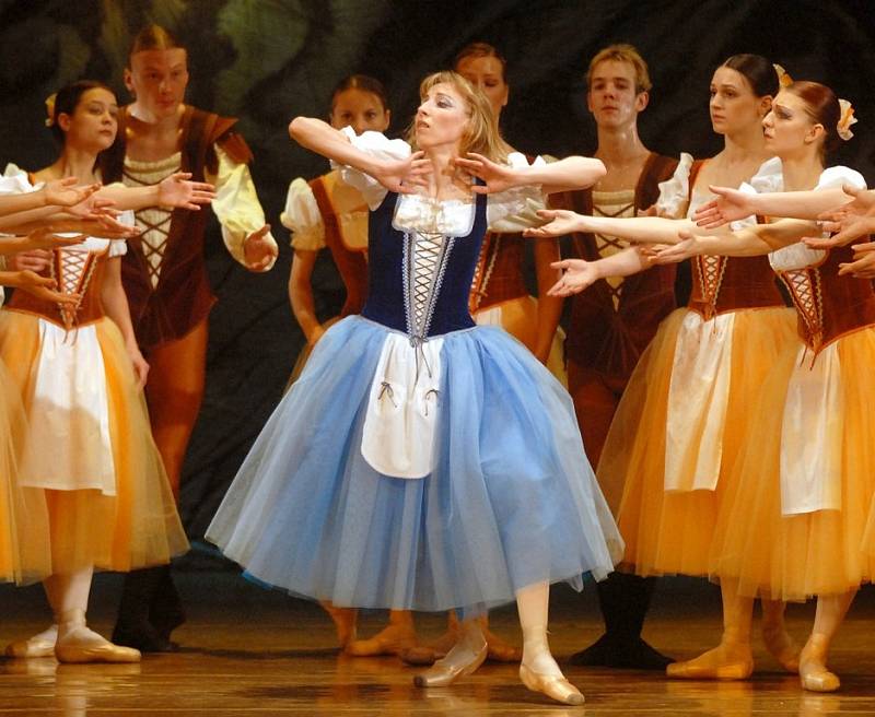 Romantický balet Giselle na scéně Moravského divadla.