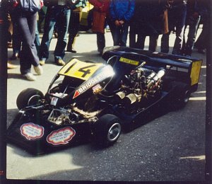 V roce 1982 se jela poslední Grand Prix Sigma. Kapotovaná motokára Ulfa Svensena