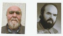 Karel Černý z Hlinska ve 46 letech (vpravo) a v 81 letech po hospitalizaci s covidem