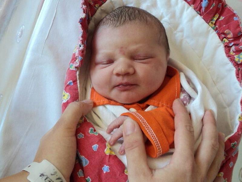 Natálie Němečková, Dubčany, narozena 7. července ve Šternberku, míra 48 cm, váha 2990 g