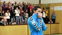 Reprezentační brankářka Barbora Raníková se po devíti letech loučila s týmem Olomouce.