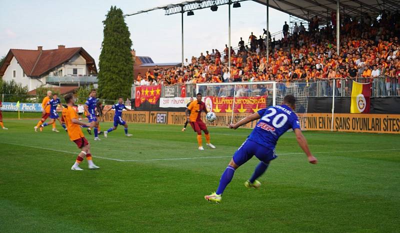 Fotbalisté SK Sigma Olomouc v přípravě proti Galatasaray Istanbul.