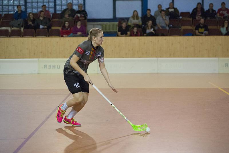 Florbal, Extraliga žen: Slavia Plzeň - Olomouc