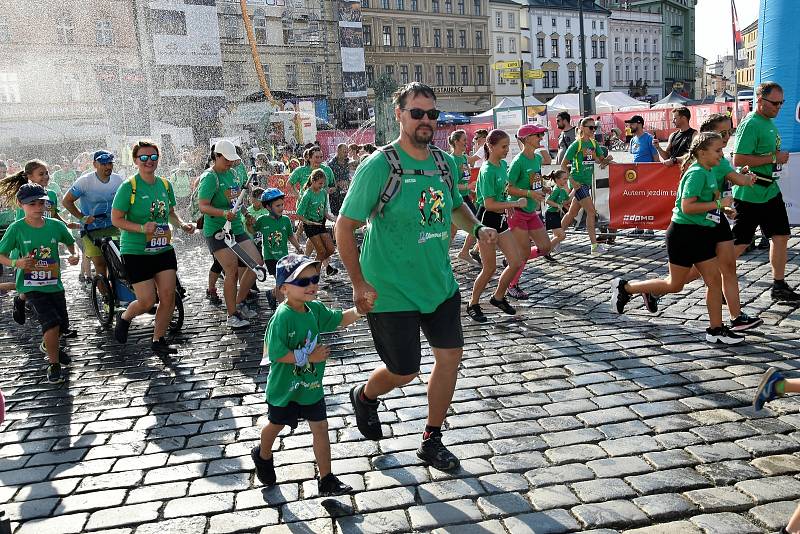 Rodinný běh v Olomouci, 14. 8. 2021