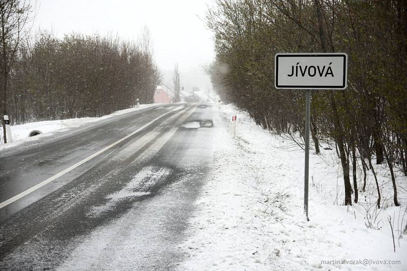 Jívová, Véska a Tovéř  na Olomoucku 19.4.2017 ráno