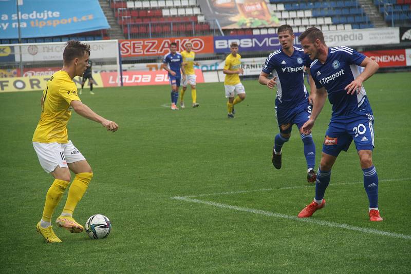 Fotografie ze zápasu 5. kola FNL mezi celky SK Sigma Olomouc B a MFK Karviná